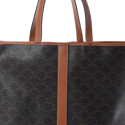 celine paris tote bag canvas|celine triomphe canvas bag.